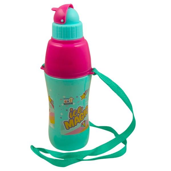 Ski Coolbuddy Disney Princess Round Insulated Water Bottle, Multicolour, Set of 1,400ml