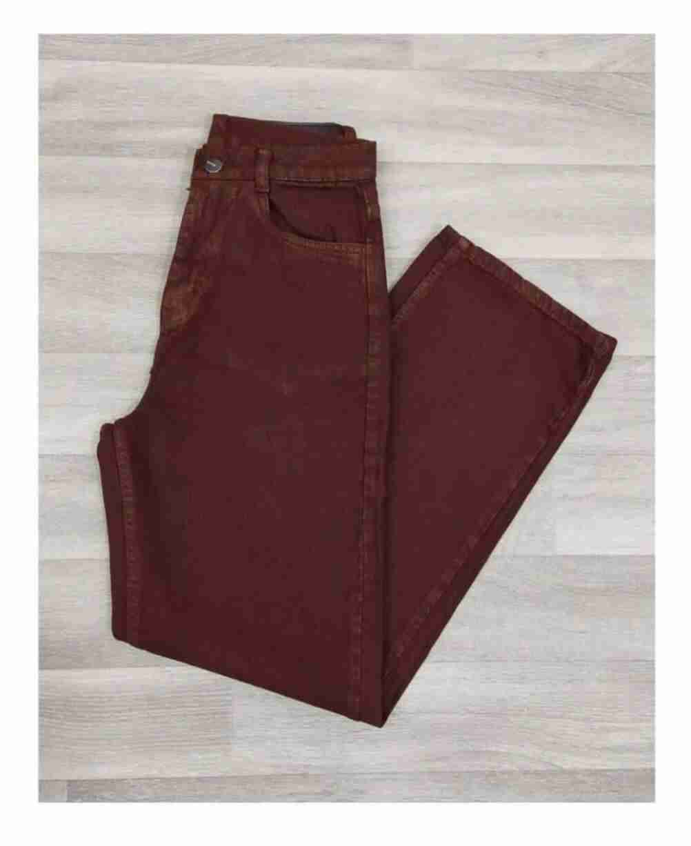 Wide Leg Joggers for Women - Denim Fabric, Non-Stretchable, Comfortable & Stylish, 36-inch Length for Casual or Semi-Casual Wear